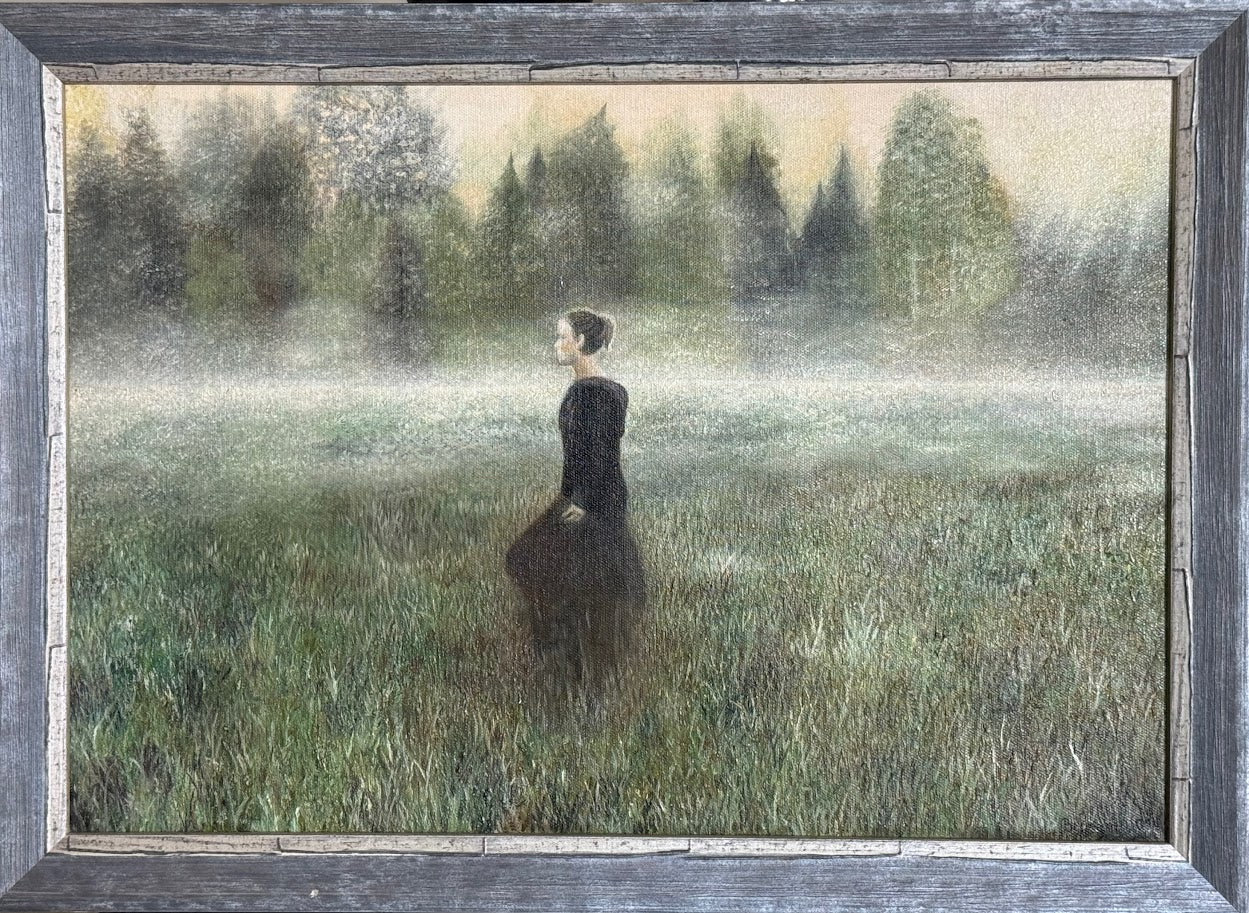 "Stillhet" Originalt oljemaleri