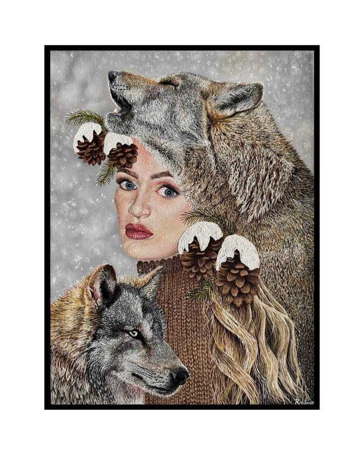 "Winter" Original oil painting