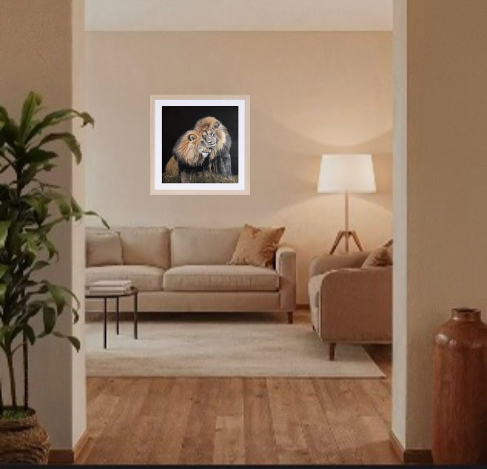"Best Friends" Limited Edition Art Paper Print