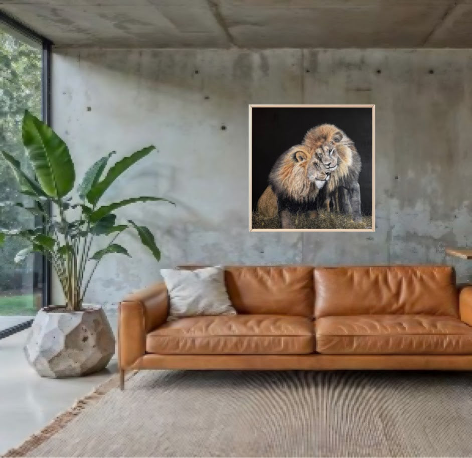 "Best Friends" Limited Edition Art Paper Print