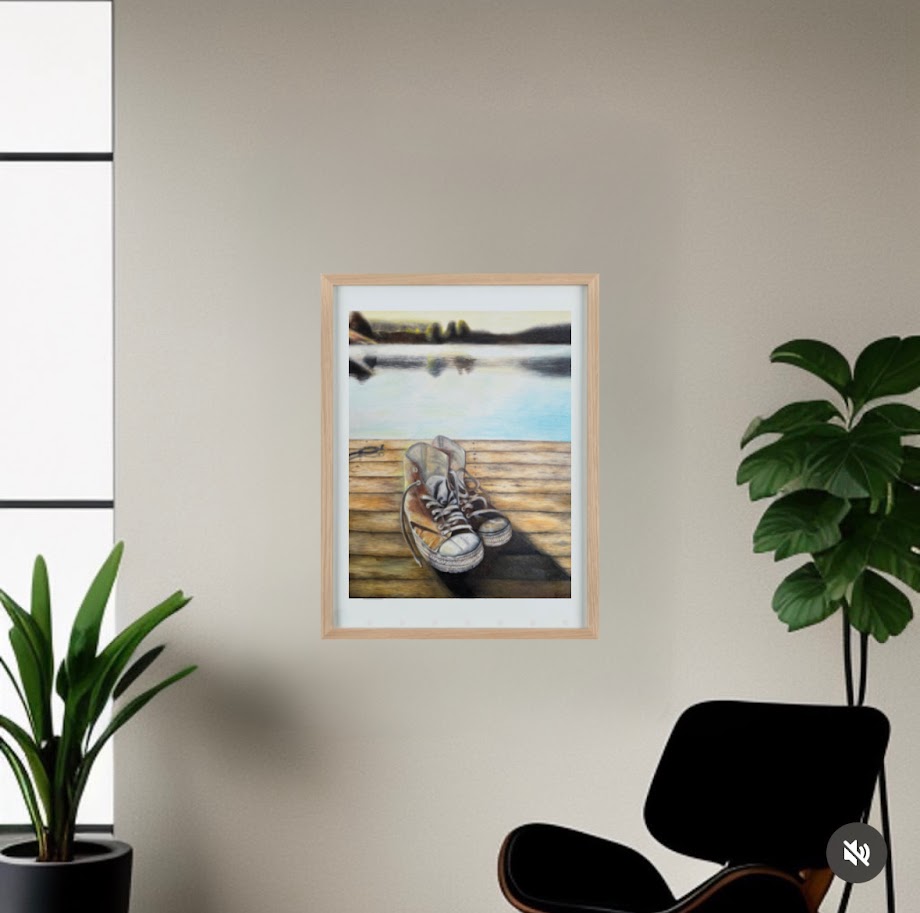 "Abandoned" Art paper print in limited edition