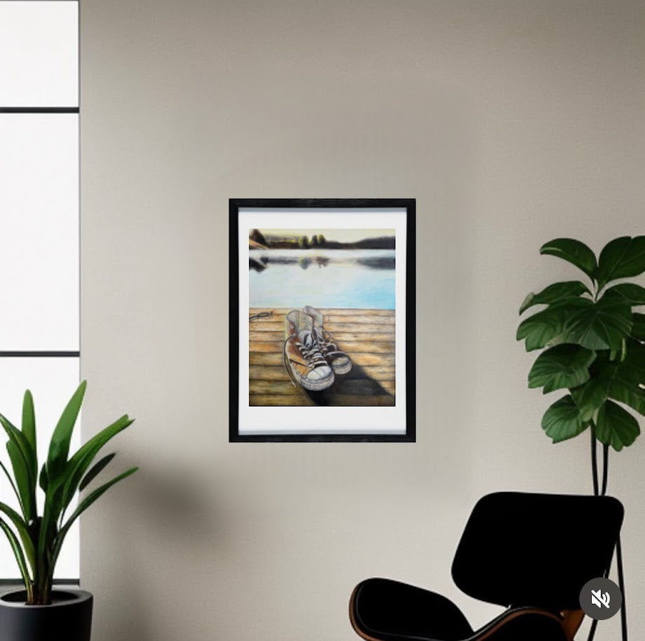 "Abandoned" Art paper print in limited edition