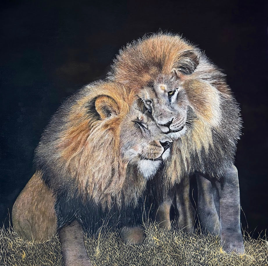 "Best Friends" Limited Edition Art Paper Print
