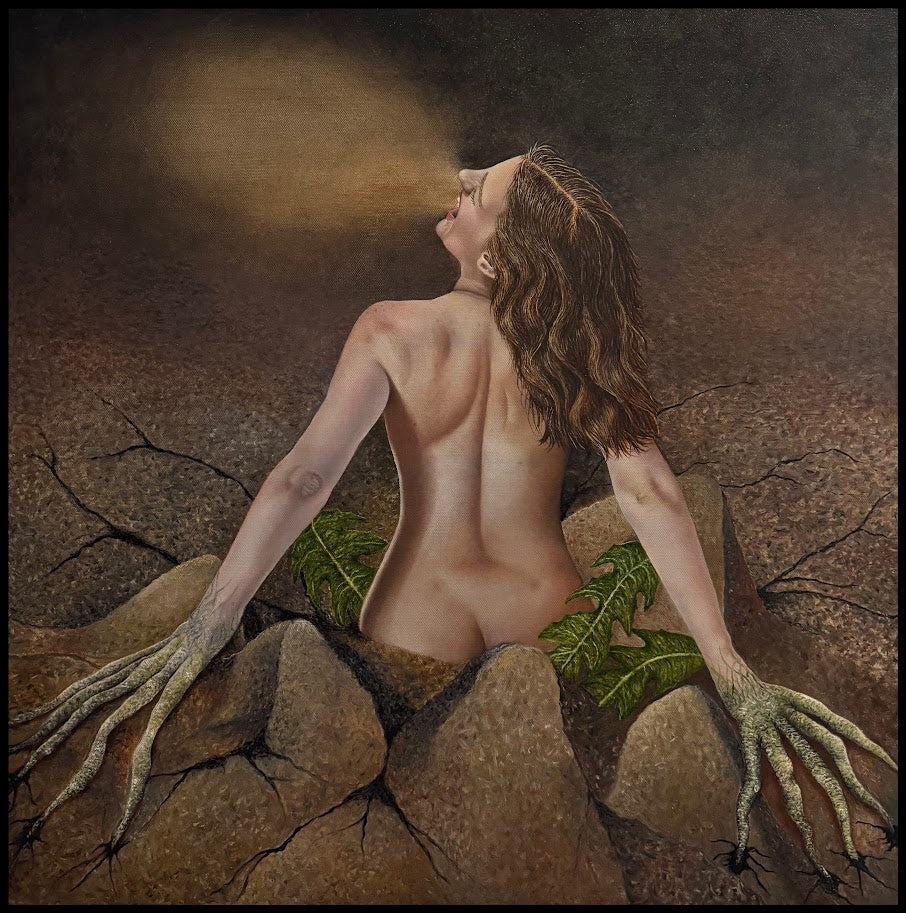 "Løvetannsbarn 2" Lerretstrykk i begrenset opplag