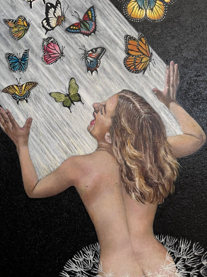 "Dandelion Child" Limited Edition Canvas Print