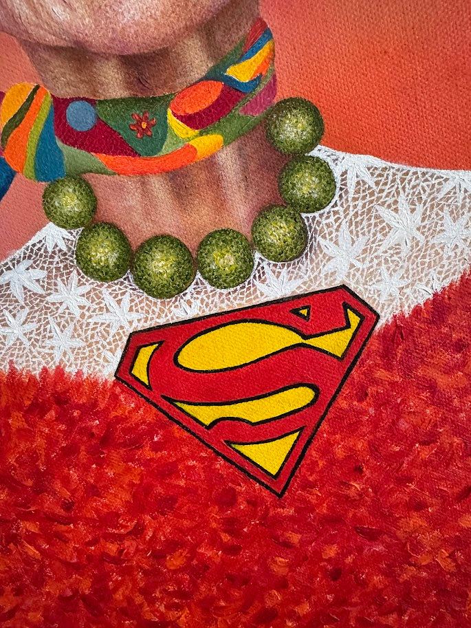 "Smile" Originalt oljemaleri