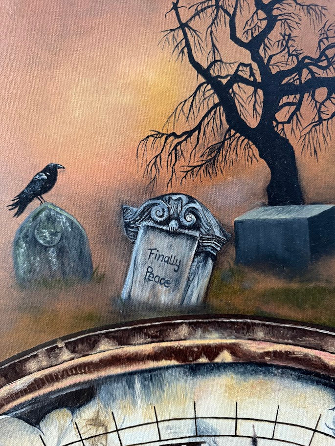 "The Time" Art paper print in limited edition